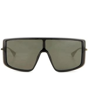 McQueen Sonnenbrille Mit Shield-Gestell - Grau