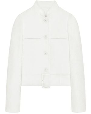 Courreges Buckle Jacket - White