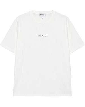 Premiata Camiseta Con Logo Estampado - Blanco