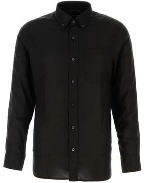 Tom Ford Button-Down Shirt - Black