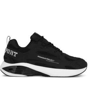 Philipp Plein Zapatillas Pegasus Project Con Paneles - Negro