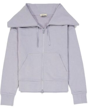 Herno Veste Zippée À Col Large - White