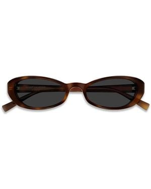 Saint Laurent Sue Cat-Eye Sunglasses - White