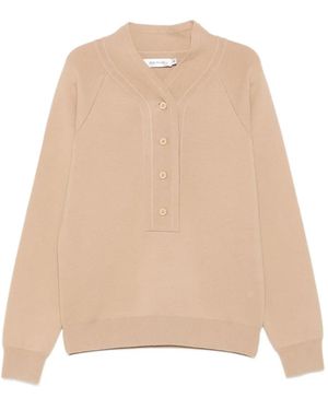 AYA MUSE Maglione Henley - Neutro