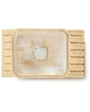 Pascale Monvoisin 9Kt Anton Moonstone Cocktail Ring - Natural