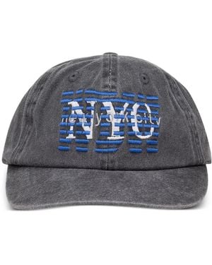 Who Decides War Nyc Embroidered Baseball Cap - Blue