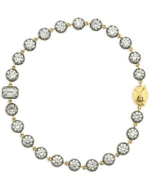 Jewels Aficionado Pulsera en oro amarillo de 18 ct con diamantes - Metálico