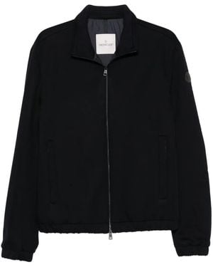 Moncler Zip-fastening Ribbed-cuff Jacket - ブラック