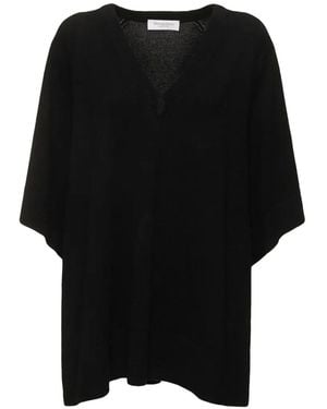 Michael Kors Kaschmirpullover Mit V-Ausschnitt - Schwarz