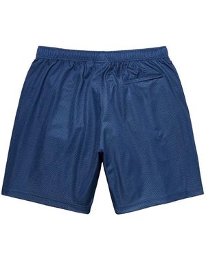 Supreme Tiger-Stripe Mesh Shorts in Red for Men | Lyst