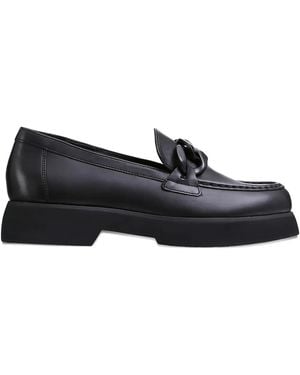 Högl Stacy Chunky Leather Loafers - Black