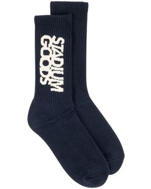 Stadium Goods ロゴ 靴下 - ブルー