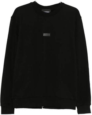 Les Hommes Crew Neck Jumper - Black