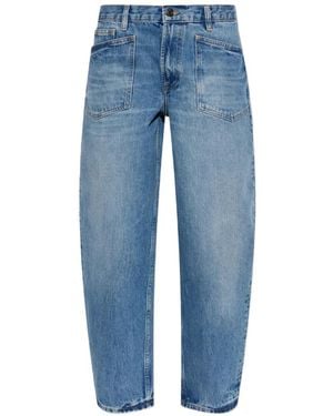 Samsøe & Samsøe Saveyra Jeans Mit Taschen - Blau