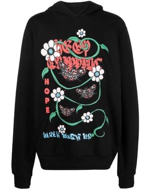 Garbage TV Long Sleeve Hoodie - Black