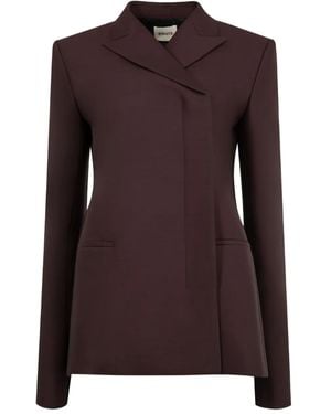 KHAITE Blazer Silvannah - Marrón