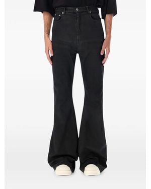 Rick Owens Vaqueros Bootcut Bolan - Negro