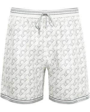 Amiri Luxury Silk Short Pants For - White
