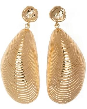 Anni Lu Moules Earrings - White