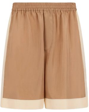 DSquared² Logo-Patch Logo Shorts - Natural