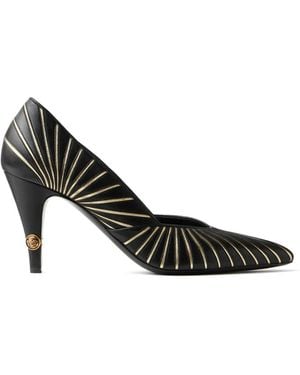 Versace Gianni Nappa Pumps 90 Mm - Schwarz