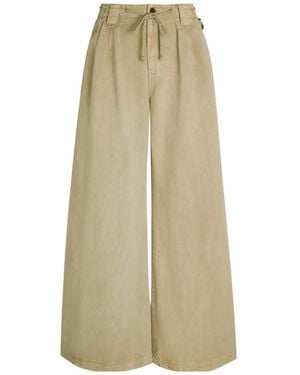 Free People Julien Drawstring Trousers - Natural