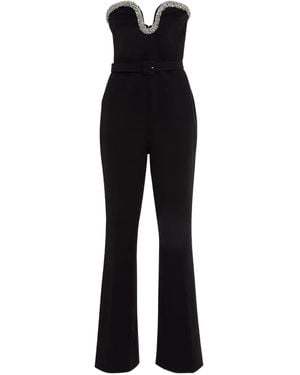 Roland Mouret Ausgestellter Ski-Overall - Schwarz