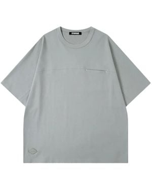 Spoonyard Carabiner-Detail T-Shirt - Grey
