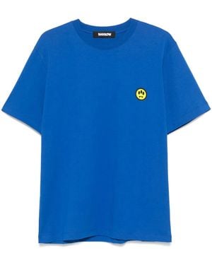 Barrow Logo-Print T-Shirt - Blue
