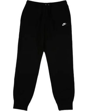 Nike Club Fleece Track Pants - Black