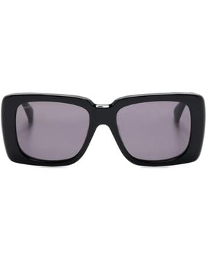 Max Mara Eyewear Square-Frame Sunglasses - Black