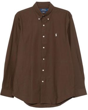 Polo Ralph Lauren Button-Down Shirt - Brown