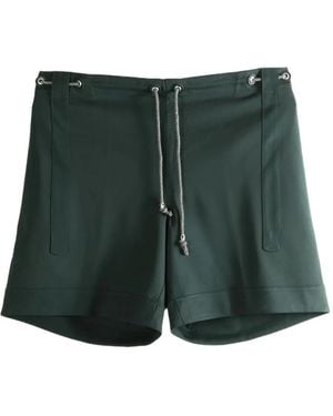 Kiko Kostadinov Drawstring Shorts - Green