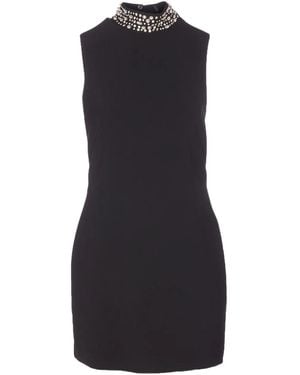 Liu Jo Minikleid Mit Kristallen - Schwarz
