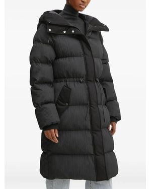 BOSS Papera Hooded Coat - Black
