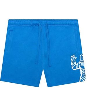 BBCICECREAM Astronaut-Print Shorts - Blue