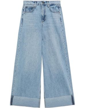 Rag & Bone Vaqueros Anchos Sofie - Azul