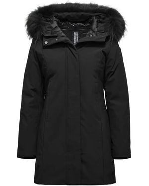 Bomboogie Zip-Fastening Coat - Black