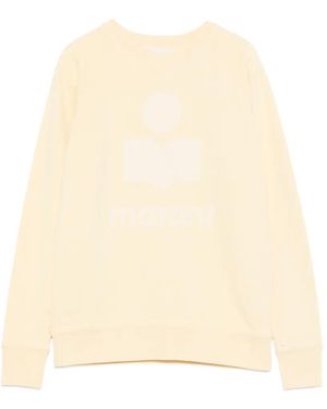 Isabel Marant Sudadera Millyny Con Logo Afelpado - Neutro