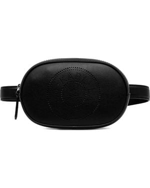 KARL LAGERFELD Logo-Detail Belt Bag - Black