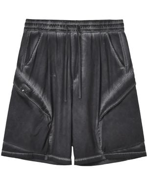 FIVE CM Pantalones Cortos A Paneles - Gris
