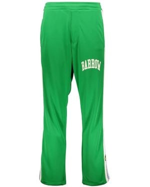 Barrow Logo-Detail Track Pants - Green