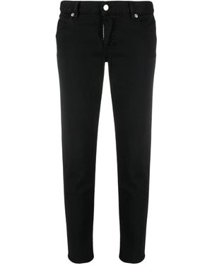 DSquared² ローライズ スキニージーンズ - ブラック