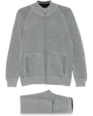 Gran Sasso Raglan-Sleeve Tracksuit - Grey