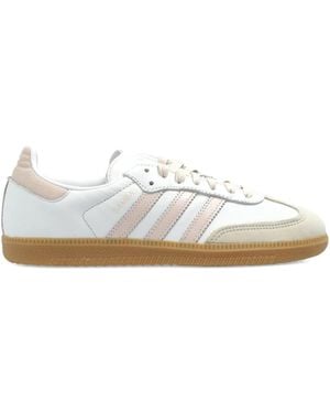 adidas Samba Og Leather Trainers - White