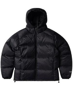 No Problemo Logo-Print Puffer Jacket - Black