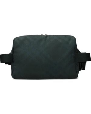 Burberry Jacquard Check Belt Bag - Black