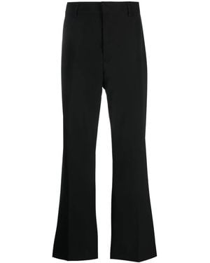 Acne Studios Mid-Rise Tailored Trousers - Black