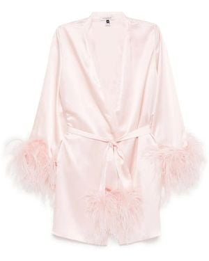 Gilda & Pearl Silk Robe - Pink