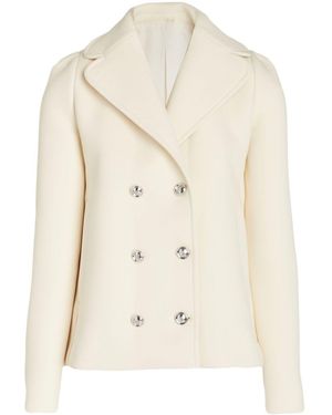 Giambattista Valli Gabardine Blazer - Natural